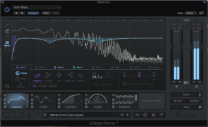 iZotope mastering software screenshot